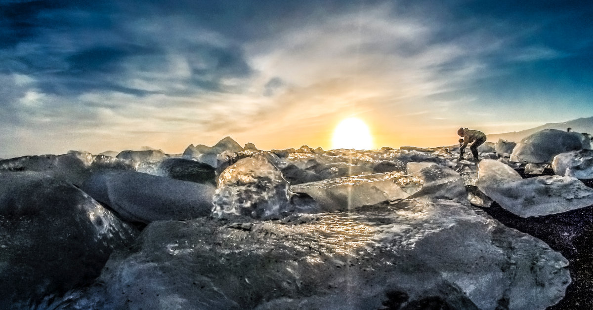 Glacier Lagoon / Black Diamond beach