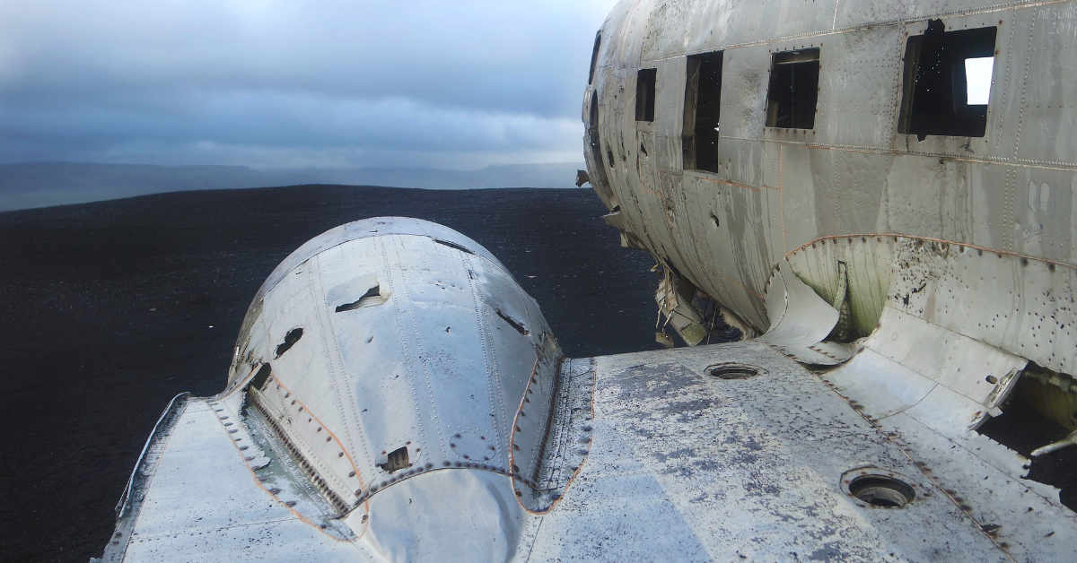 DC3 plane wreck in Sólheimasandur