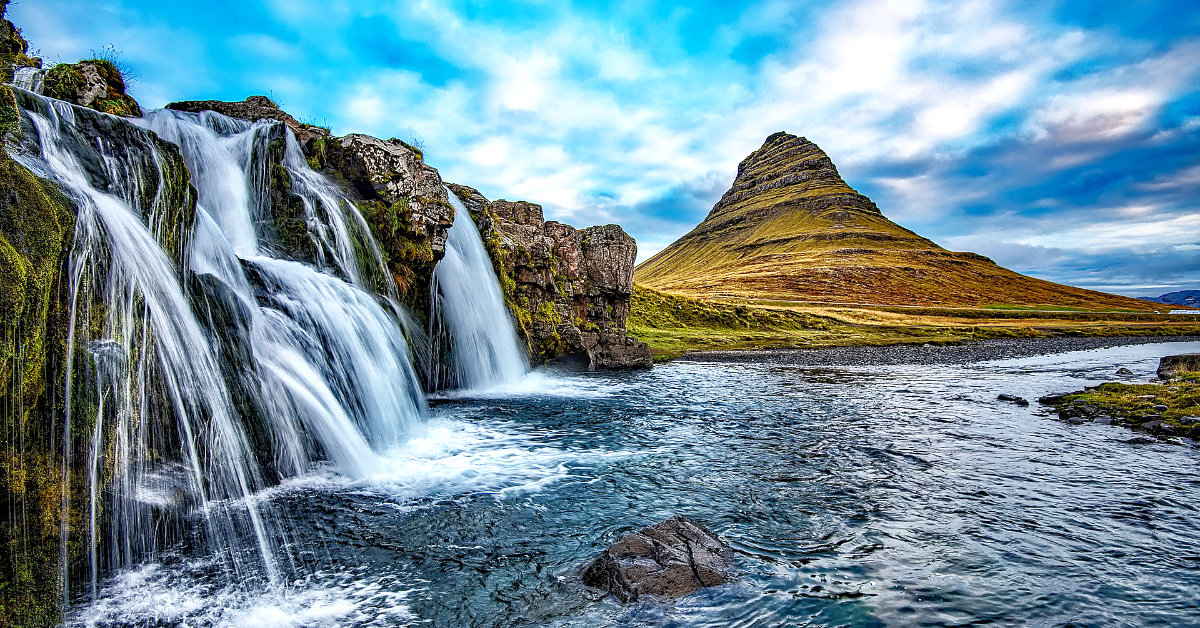 Mt. Kirkjufell in Grundarfjörður Iceland